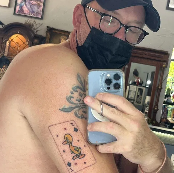 Ducky tattoo 27