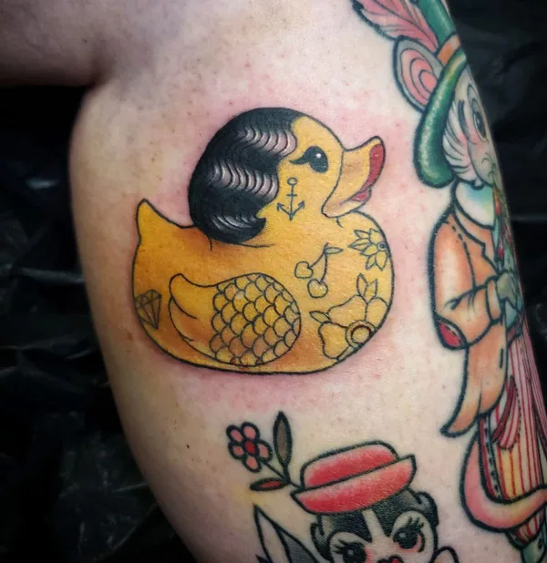Ducky tattoo 3