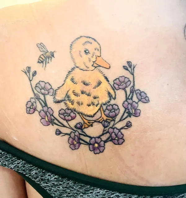 Ducky tattoo 30