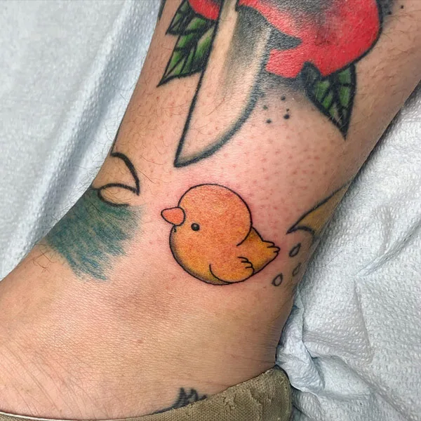 Ducky tattoo 36