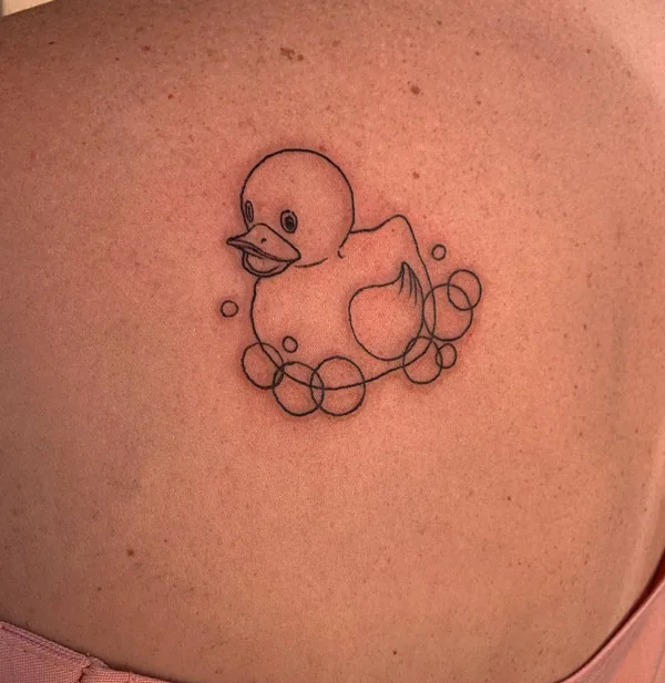Ducky tattoo 5