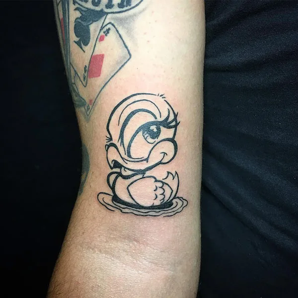 Ducky tattoo 7