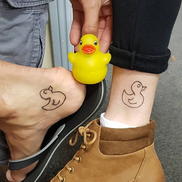Ducky tattoo 9