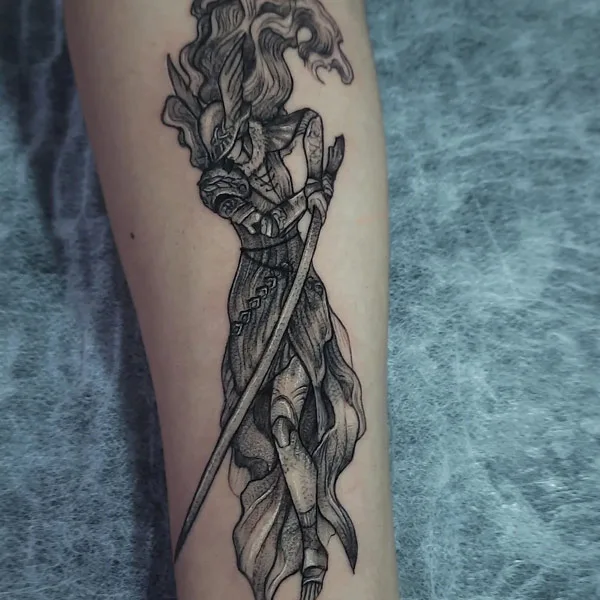 Elden Ring Malenia Tattoo 1