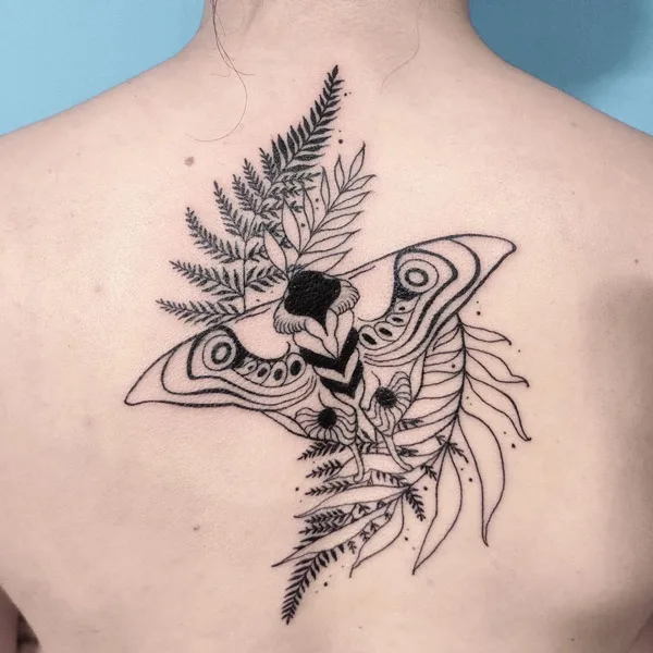 Ellie Moth Tattoo