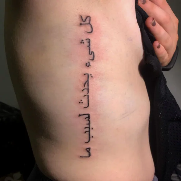 Everything happens for a reason tattoo 10