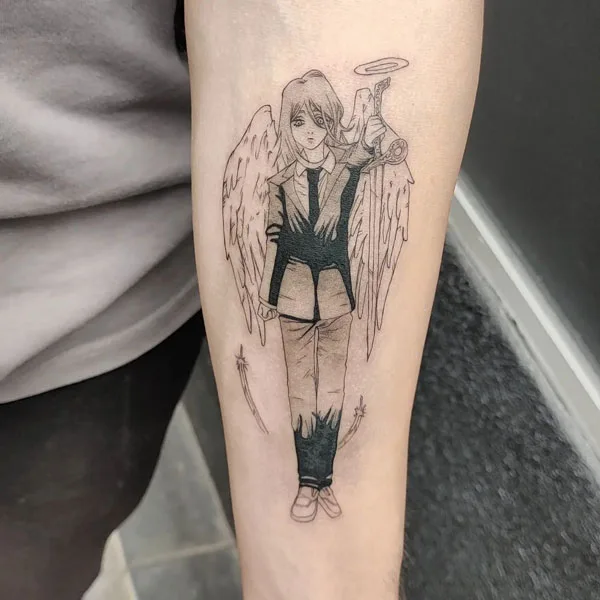 Fairy tail anime tattoo