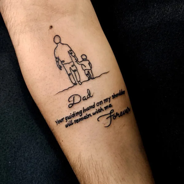 Father Son Tattoo Quotes 2
