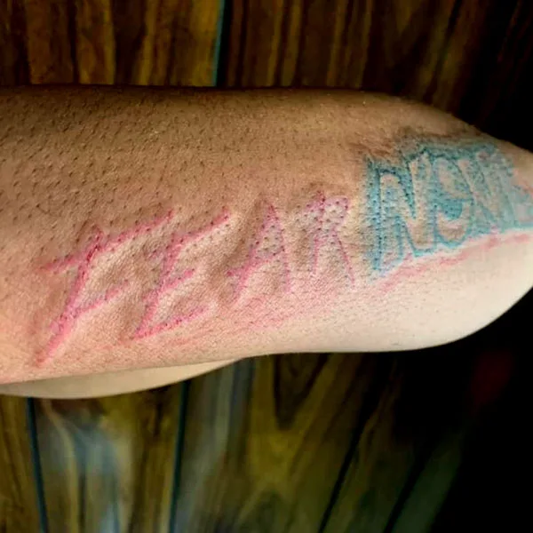 Fear None Tattoo 15