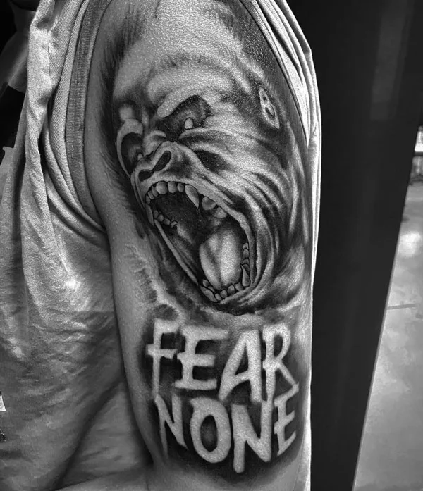 Fear None Tattoo 17