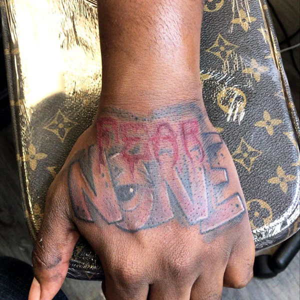 Fear None Tattoo 20