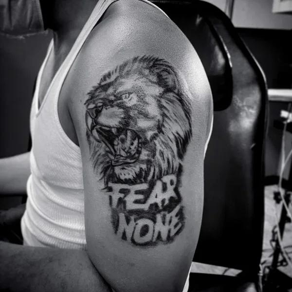 Fear None Tattoo 28