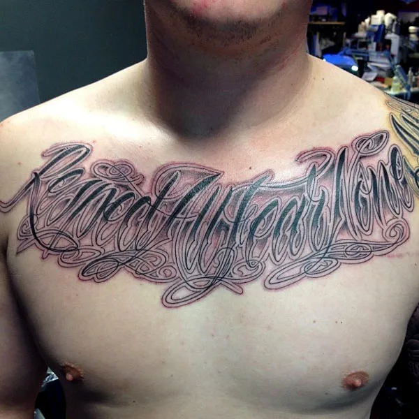 Fear None Tattoo 39