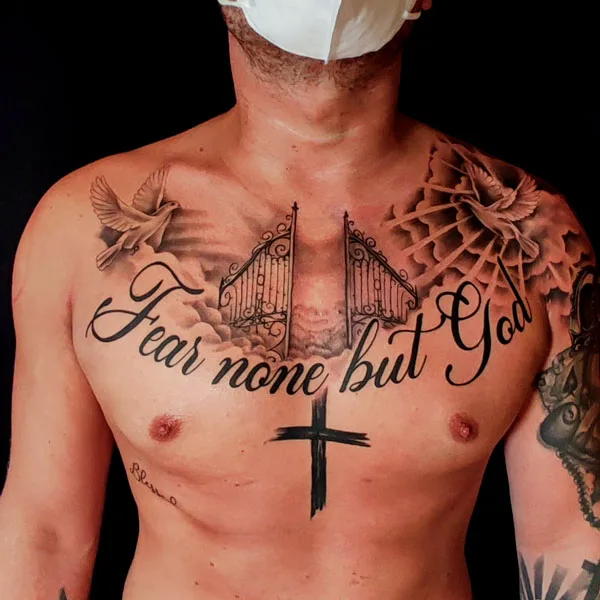 Fear None Tattoo 49