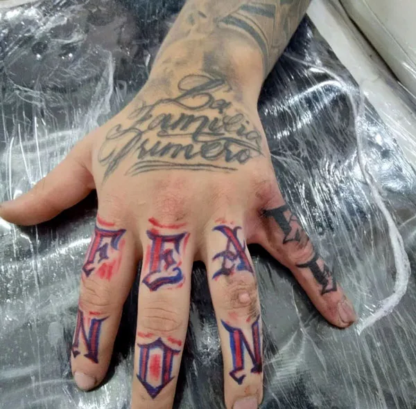 Fear None Tattoo 7