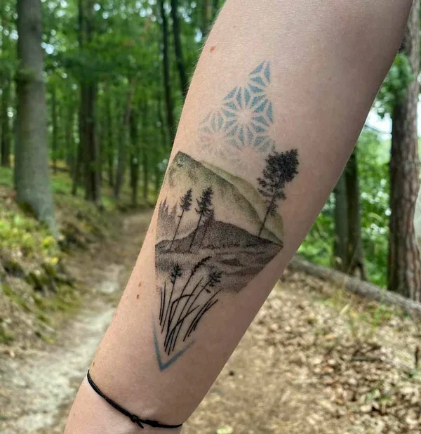 Feminine Nature Tattoo 1