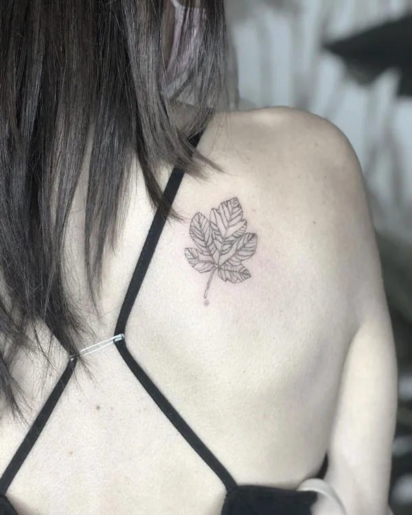 Fig Leaf Tattoo 1