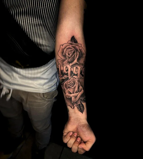 Forearm 1999 tattoo