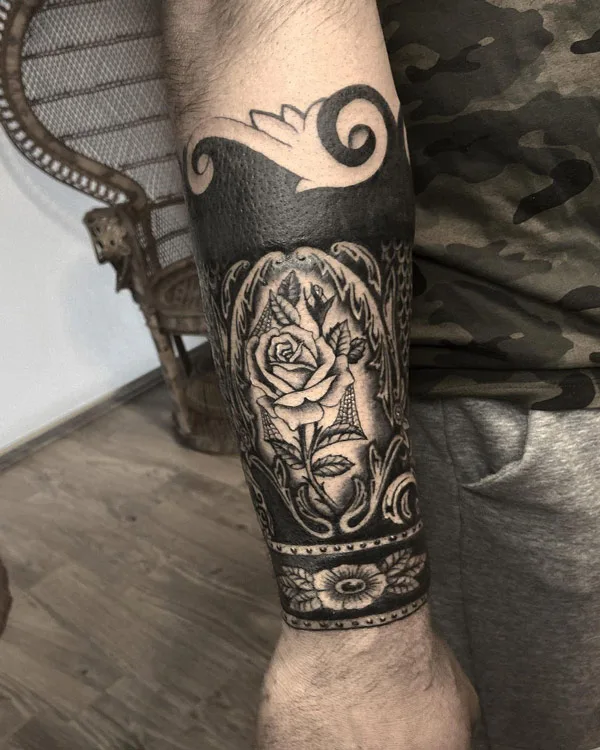 Forearm Half Sleeve Tattoo 1