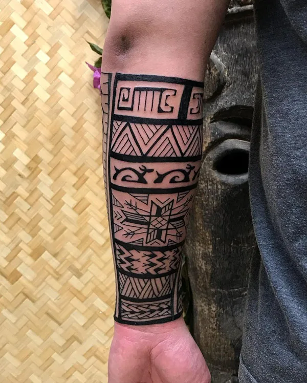 Forearm Half Sleeve Tattoo 2
