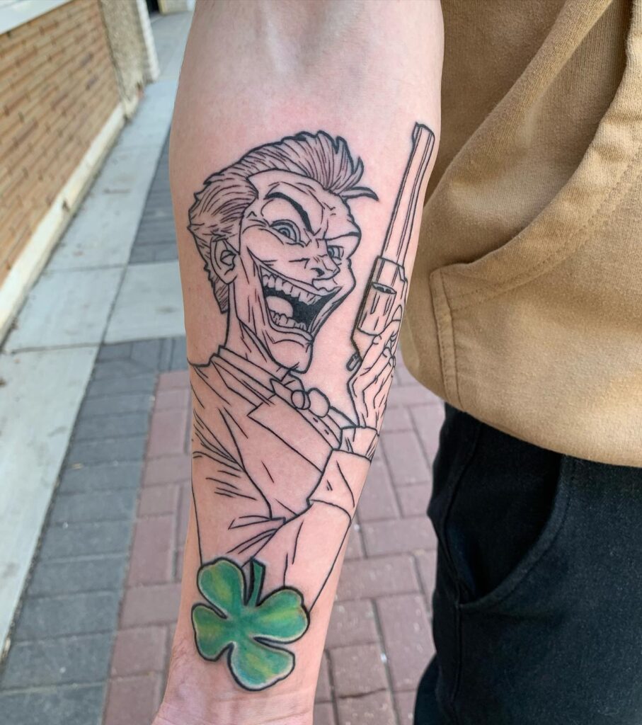 Forearm Joker Tattoo: Intriguing and Artistic Forearm Tattoo Design
