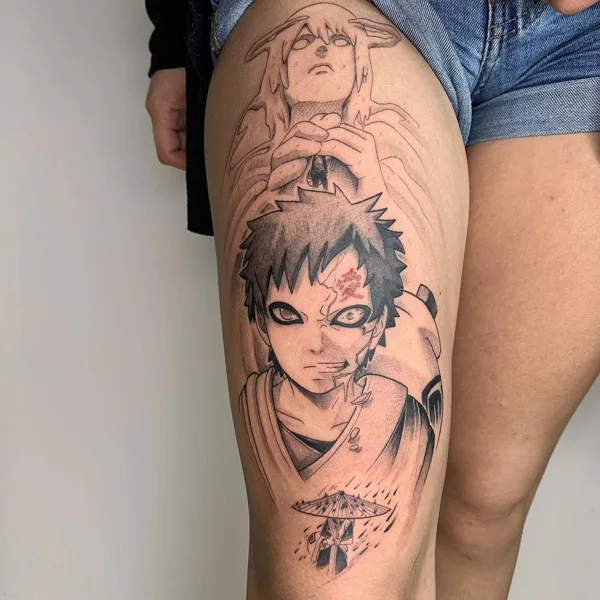 Gaara tattoo 14