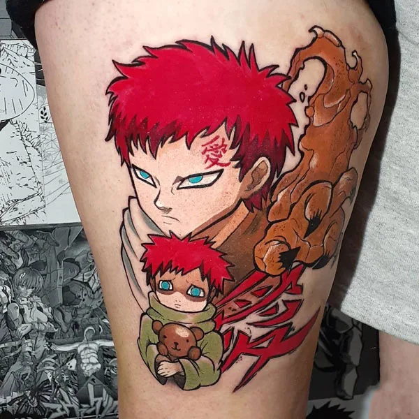 Gaara tattoo 2