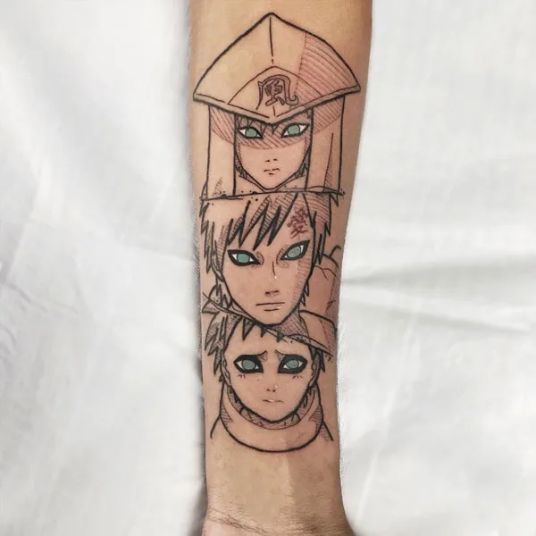 Gaara tattoo 22