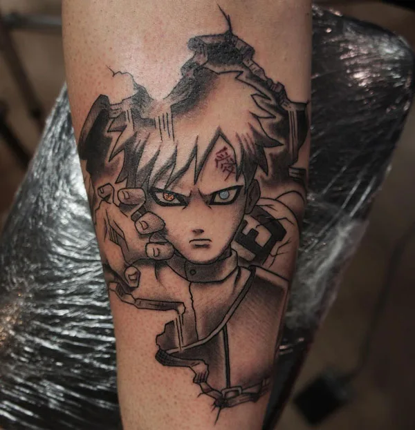 Gaara tattoo 28
