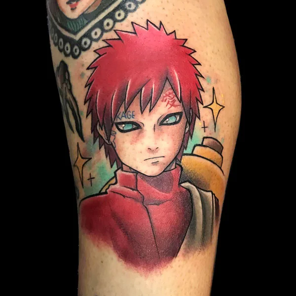 Gaara tattoo 3