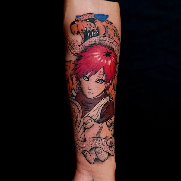 Gaara tattoo 32