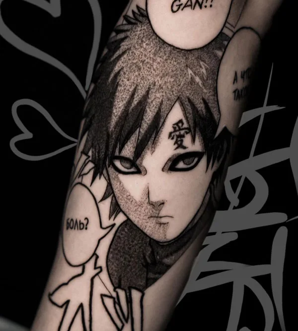 Gaara tattoo 33