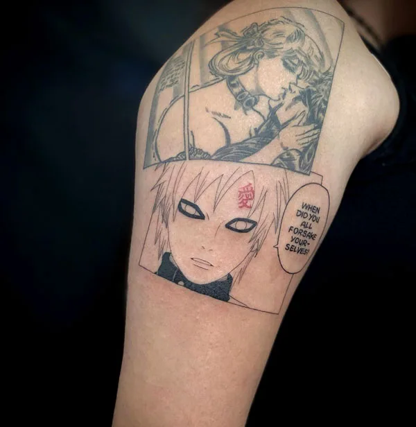 Gaara tattoo 34