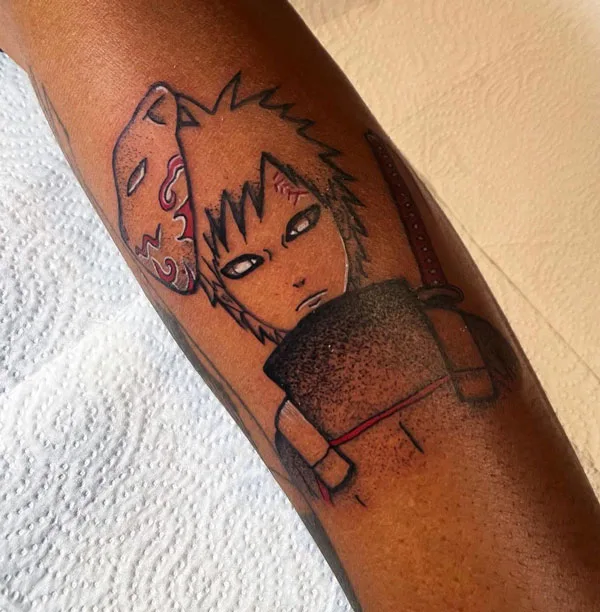 Gaara tattoo 39