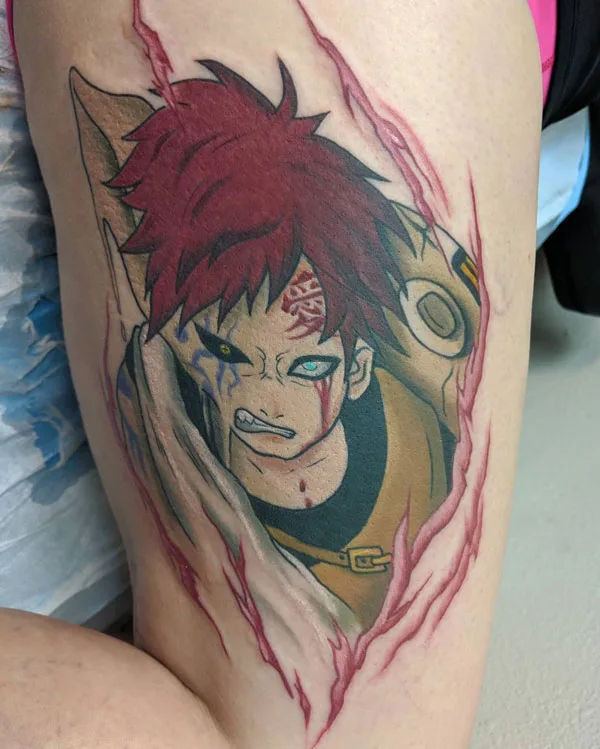 Gaara tattoo 42