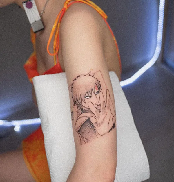 Gaara tattoo 43