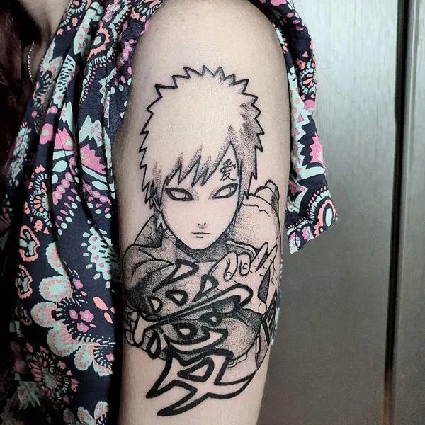 Gaara tattoo 45