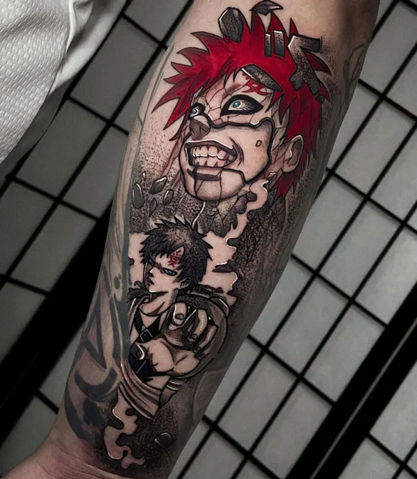 Gaara tattoo 50