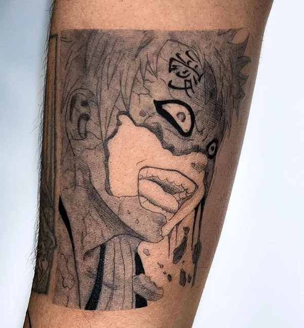 Gaara tattoo 54
