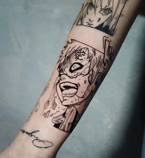 Gaara tattoo 68
