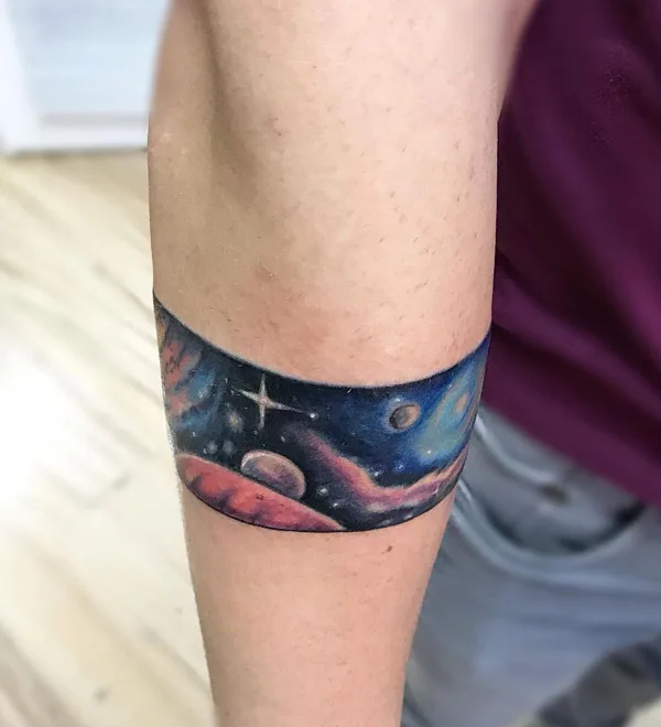 Galaxy Armband Tattoo 2