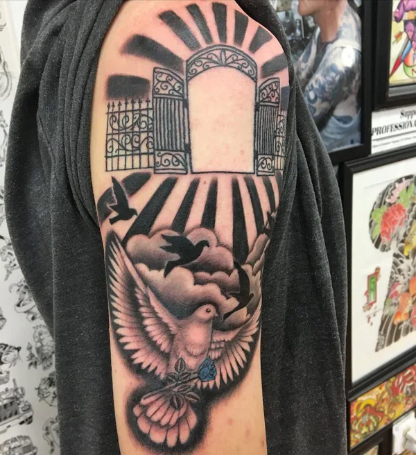 Gates of heaven tattoo meaning