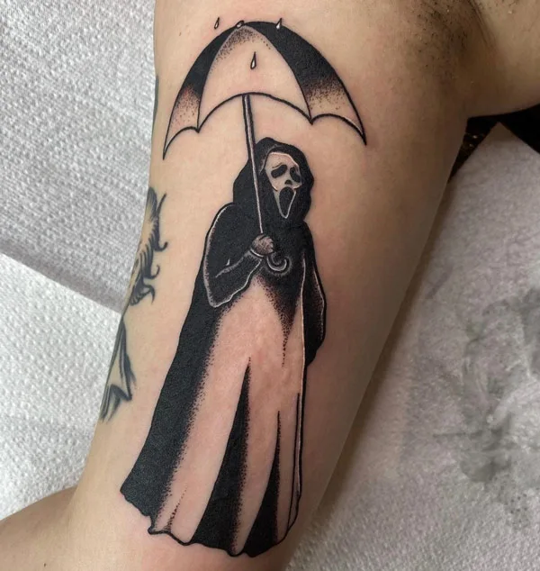 Ghostface tattoo 24