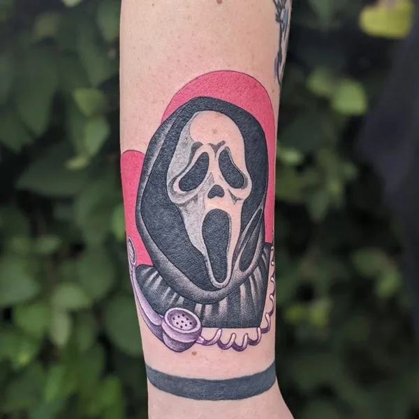 Ghostface tattoo 25