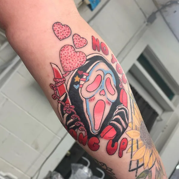 Ghostface tattoo 30