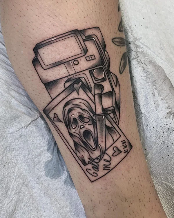 Ghostface tattoo 38