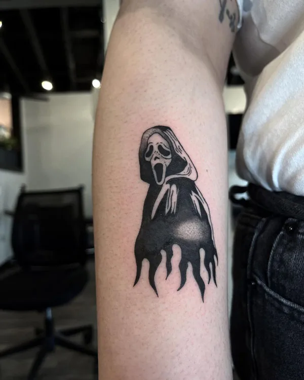 Ghostface tattoo 42
