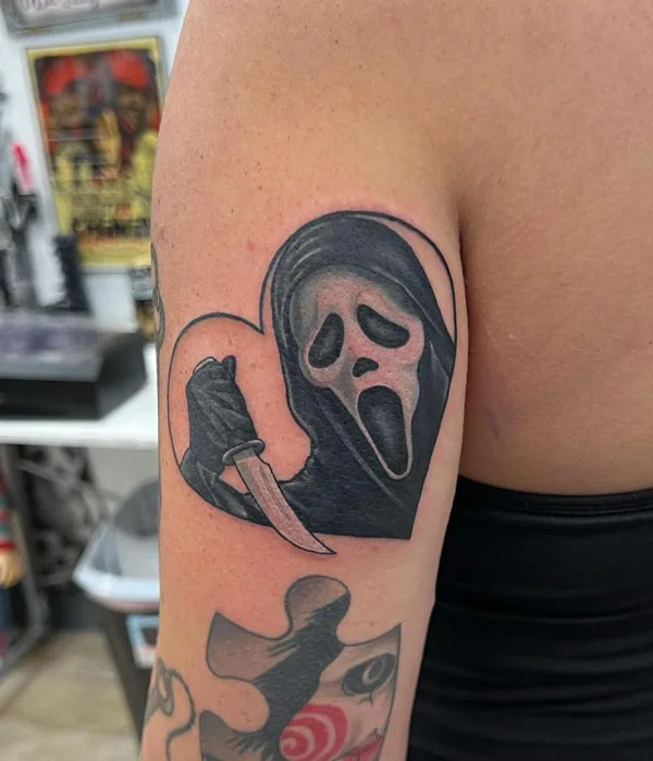 Ghostface tattoo 46