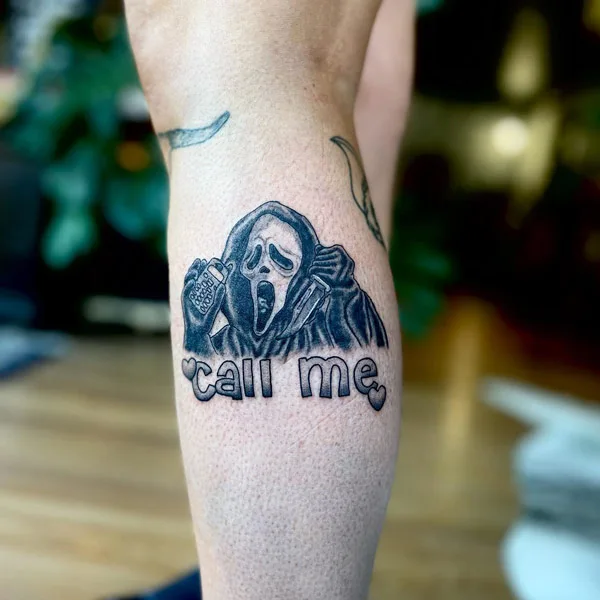 Ghostface tattoo 50