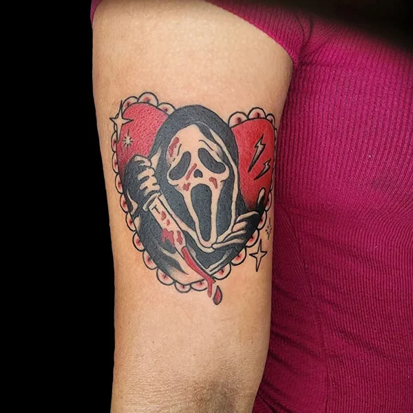 Ghostface tattoo 51